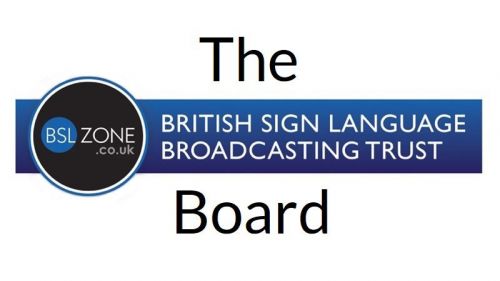 An open letter to Deaf TV programme makers from the BSLBT Board
